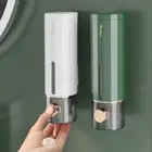Wall Mounted Hand Sanitizer Shampoo Bottles Soap Dispenser Liquid Container