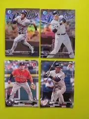 2017 BOWMAN BASE SET + 45 INSERTS AARON JUDGE, ALEX BERGMAN (RC) + X-TRA R. C.