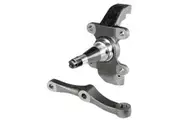 Wilwood 2" Forged Steel Drop Spindle including Steering ArmSuit Mustang II Suspension Geometry WB830-9807
