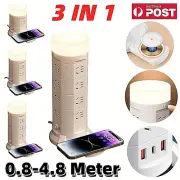 Power Board Socket Strip Wireless Charger LED Night Light Adaptor USB Type C AU