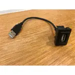 TOYOTA 豐田 USB 盲塞式 盲孔 預留孔 USB座 改裝音響主機 線組 新款適用