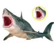 Megalodon Model Figure Action Shark Ocean Animal Collector Toys Kids Gift Home :