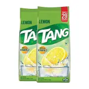 Tang Lemon Instant Drink Mix Foil Packet 2x500g - 2 Pack