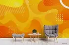 3D Abstract Yellow Geometry Wallpaper Wall Murals Removable Wallpaper 297