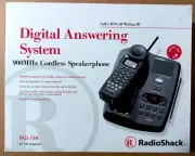 New! Radio Shack Digital Answering System 900MHz Cordless Speakerphone TAD-734