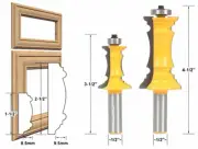 1 1/2" 2 1/2" Door Window Architectural Molding Router Bit - 1/2" Shank [M_4]