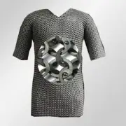 Medieval Armour Stainless Steel Chainmail Shirt 100% Rust Proof Chain mail LARP