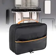 Fdit Cable Storage Bag, Waterproof Travel Bag with Multiple Compartments for Cord Charger Phone, Polyester Material