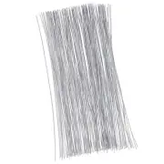 300 Pieces 22 Gauge Floral Wire Stems for DIY Crafts, Artificial Flowers, 16 In