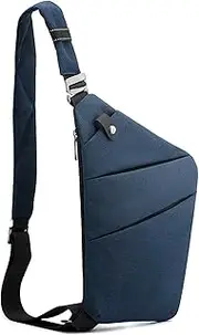 [Vensivy] Sling Crossbody Bags Anti-thief Slim Personal Flex Bag Safe Purse Bags for Women Men Waterproof