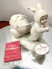 Dept 56 1994 Easter Springtime Stories Snowbunnies "Easter Delivery NIB