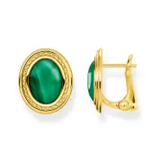 Buy Ear Studs Green Stone by Thomas Sabo online - THOMAS SABO Australia