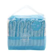 Little for Big Blue Nursery Print Adult diaper - Bag of 10