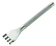 Craft Sha Leathercraft Tool Angled Leather Lacing Punch 4x3mm Thonging Chisel