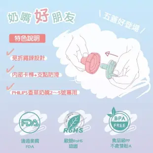 【Baby Garden】香草奶嘴 防塵蓋(收納蓋-粉)