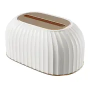 Multifunctional Tissue Box Living Room Mask Sundries Desktop Dividing Storage Box Dust Belt Cover F