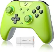 EasySMX X05 2.4g Wireless Gaming Controller for PC/Steam/iPhone/Android/Switch - Bluetooth Controller Gamepad with Hall Effect, RGB Lights and Turbo, Anti-Drift Controller
