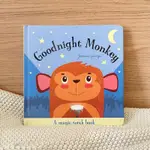 MAGIC TORCH BOOK-《GOODNIGHT MONKEY》 手電筒膠片書