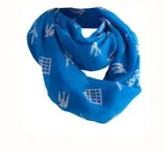 Bioshock Infinite Elizabeth Infinity Scarf Songbird Cage Eiffel Tower Print