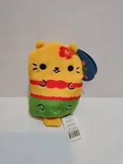 Cats vs Pickles Bean Plush NWT - Luau Meow #110