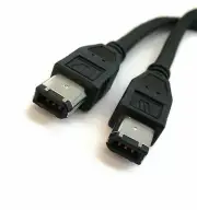 2x 2FT FireWire Cable IEEE1394 6 Pin to 6 Pin iLink DV 400 for PC and Mac