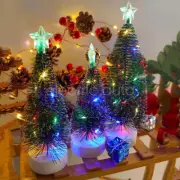 New Christmas Tree Artificial Pine Tree With LED Fairy Lights Holiday Home Decor
