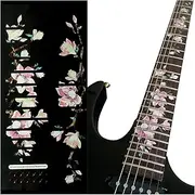 Jockomo Magnolia Flower Tree Of Life Guitar Position Mark Inlay Sticker
