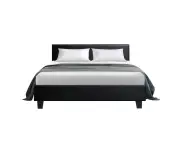 Bed Frame Double Size Black