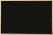 3 Size Blackboard Chalkboard Sign Hanging Large Chalk Board Message Wooden Cafe School (50x70cm)
