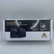 Behringer Powerplay P2 Ultra Compact Personal In Ear Monitor Amplifier