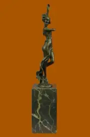 Vienna Bronze Confident Semi Female Bronze Masterpiece Bookend Book End Gift