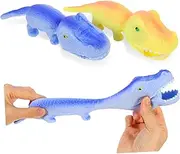 ERINGOGO 2pcs Stretchy Dinosaur Toys Wear-Resistant Decompression for Adults and Boys and Girls Random Color Portable Anxiety Relief Household Stretchy