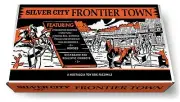 Marx Silver City Frontier Town Play Set Box