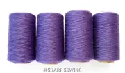 PURPLE #920 SPUN POLYESTER SERGER & QUILTING THREAD 4 TUBES 1000 YDS. EACH