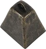 Dog Bell Hanging Decorative Decorations Collar Christmas Doggie Puppy Mini Bell Grazing Bells Jingle Call Small Words Mini Cowbell Bells for Dogs Ring Craft Bells Olive Green Iron