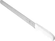 Mercer Culinary Ultimate White 11-Inch Slicer, Wavy Edge