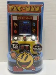 NEW Arcade Classics PAC-MAN Color LCD Retro Mini Console Game Basic Fun SEALED
