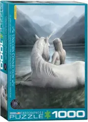 Unicorn Connection 1000pc Jigsaw Puzzle – Anne Stokes Fantasy Art