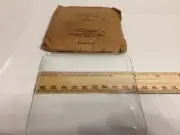 Westclox Convex Square Replacement Clock Glass 66AA Fits SPUR 3 15/16"