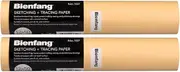 Bienfang Sketching & Tracing Paper Roll, Canary Yellow, 12 Inches x 50 Yards (2-Pack) 100 Yards Total - for Drawing, Trace, Sketch, Sewing Pattern