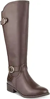 Karen Scott Womens Leandraa Faux Leather Tall Knee-High Boots