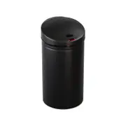 Living Elements 40L Black Matte Round Kitchen Sensor Bin