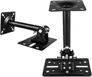 MagiDeal Speaker Mount Bracket Support Speaker Holder Easy to Install Space Saving Retractable Wall Mounted KTV Audio Shelf for Stage