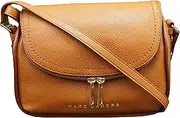 [Marc Jacobs] M0016932 Smoked Almond/Gold Hardware Women's Groove Mini Messenger Crossbody Bag, Smoked Almond