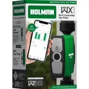 Holman WX1 Water Tap Timer - Smartphone Controlled with Wifi: Garden, Saver - AU