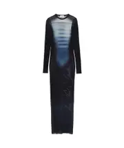 mesh maxi dress S,XS,L,M Black