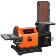 900w Abrasive Disc Sanding Belt Machine Desktop Woodworking and Polishing 5.0