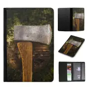 PASSPORT ITINERARY ORGANIZER|HATCHET AXE LUMBER WOOD CUTTER #1