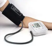 Automatic Blood Pressure Monitor Pulse Rate Meter with Cuff Upper Arm Band