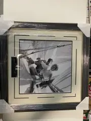 Factory Sealed President John F Kennedy JFK w/ Jackie 25x25 Photo Frame